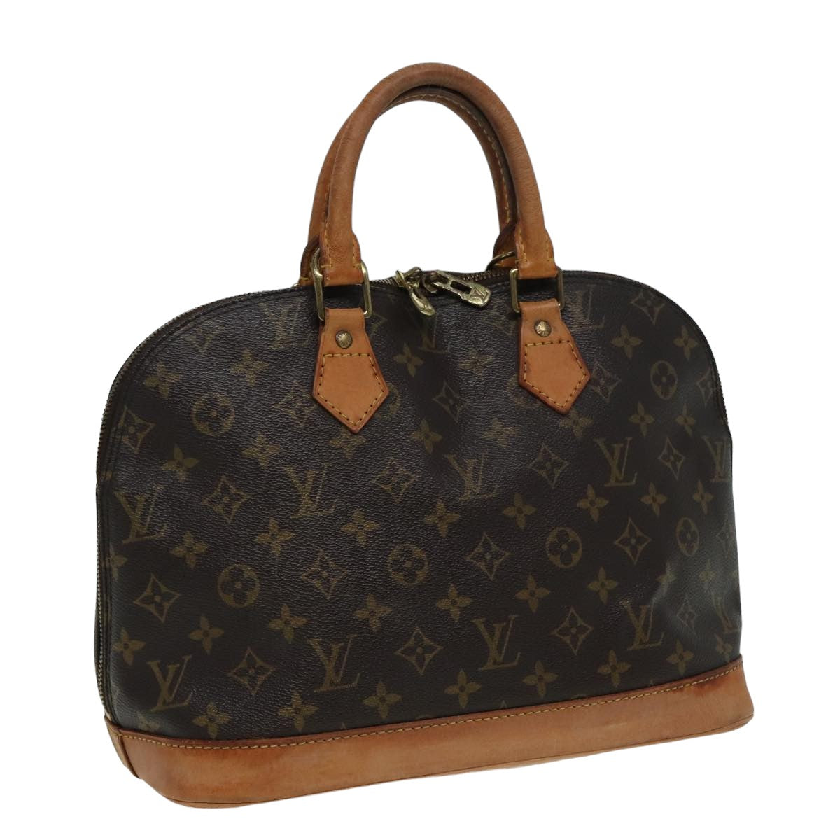 LOUIS VUITTON Monogram Alma Hand Bag M51130 LV Auth 82452