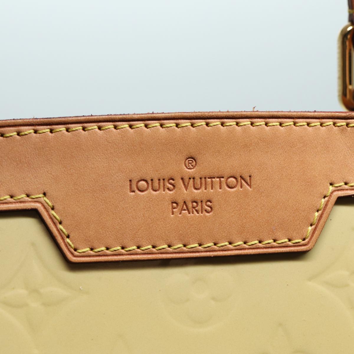 LOUIS VUITTON Monogram Vernis Blair GM Bag 2way Broncorail M91454 LV Auth 82453