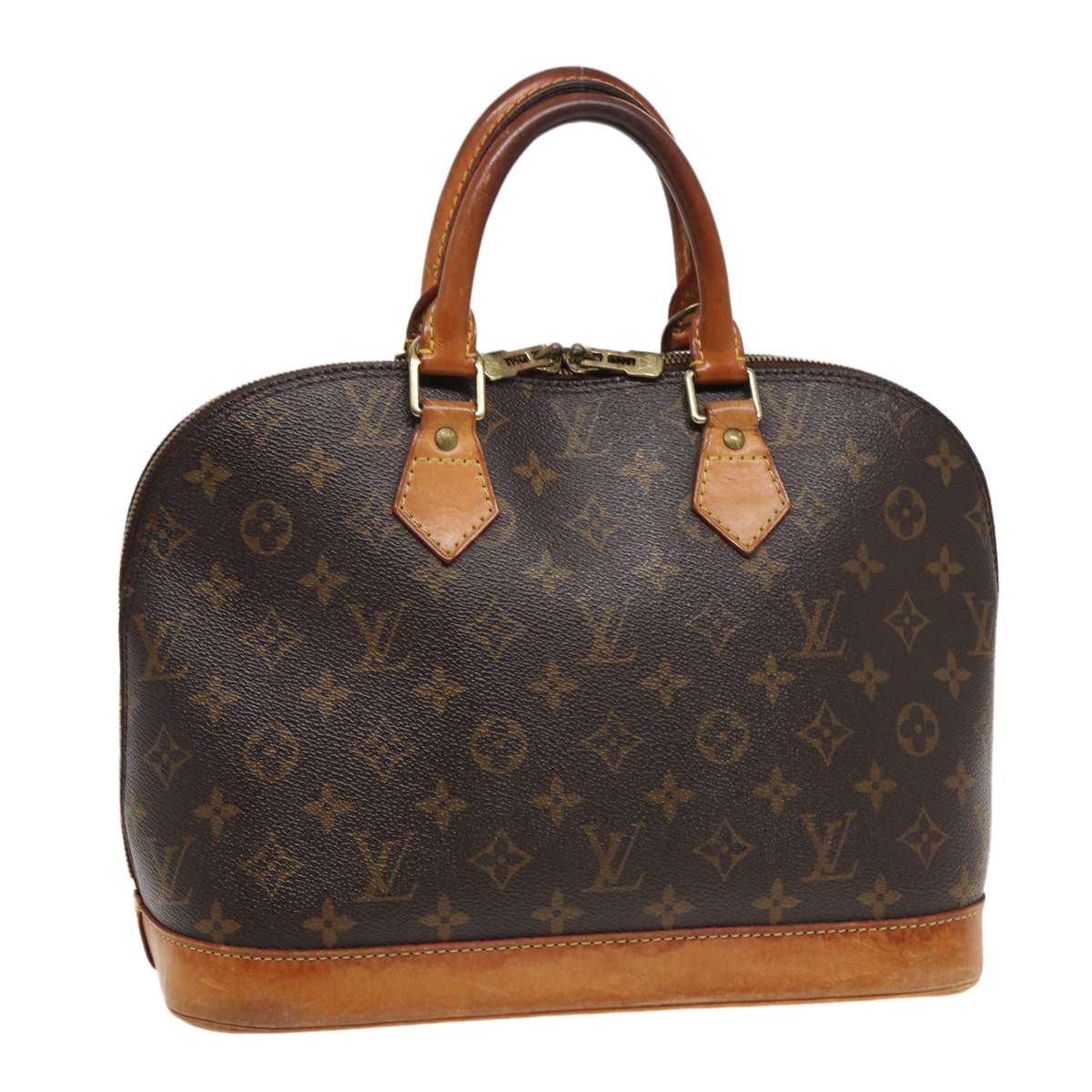 LOUIS VUITTON Monogram Alma Hand Bag M51130 LV Auth 82454