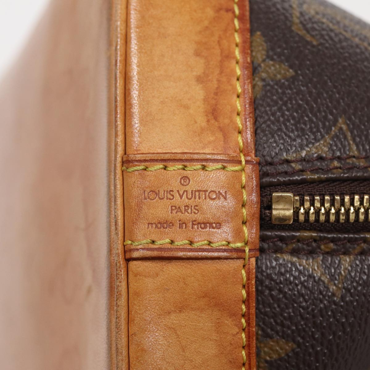 LOUIS VUITTON Monogram Alma Hand Bag M51130 LV Auth 82454