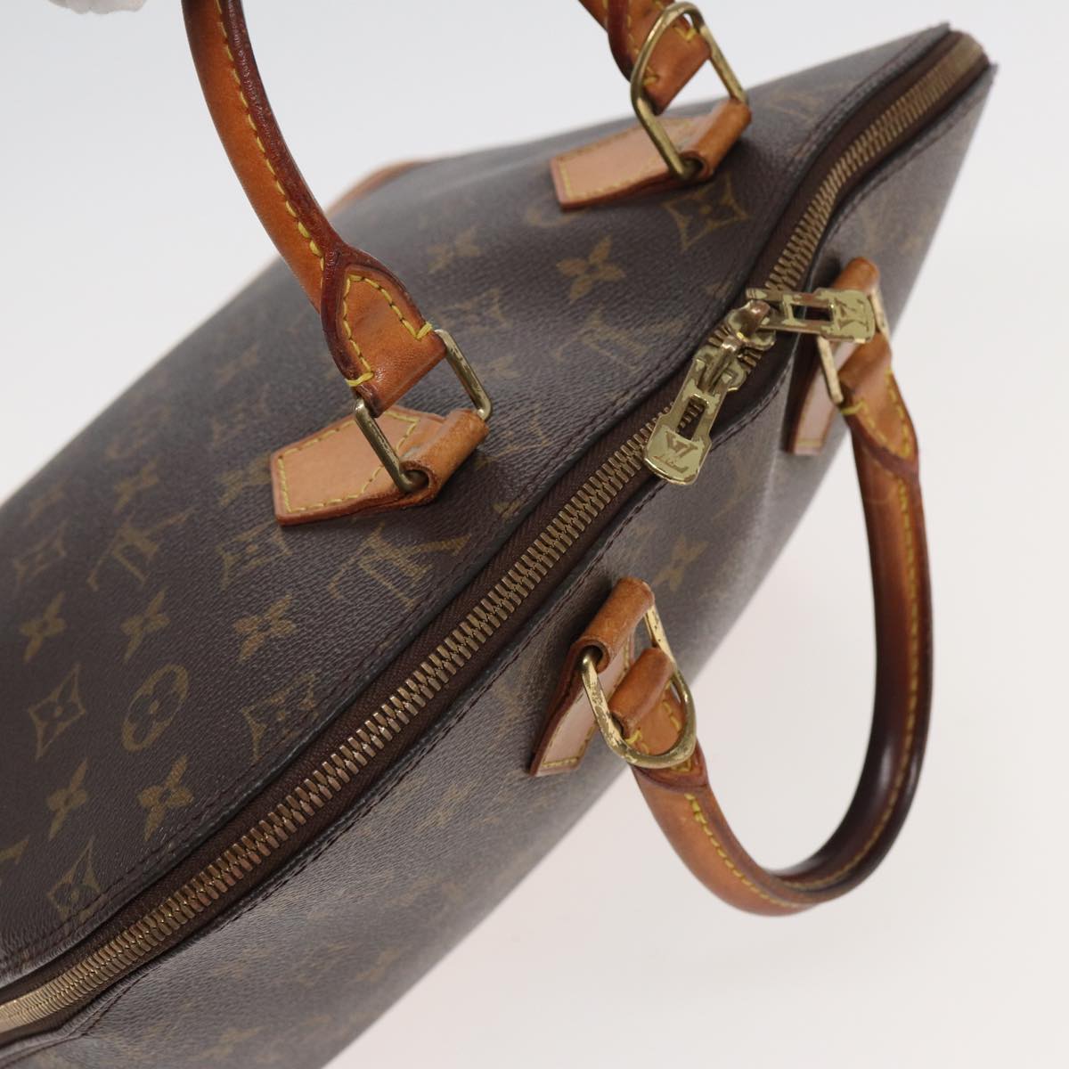 LOUIS VUITTON Monogram Alma Hand Bag M51130 LV Auth 82454