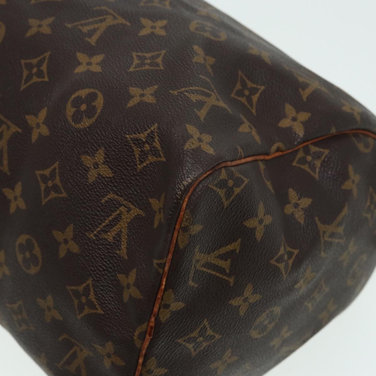 LOUIS VUITTON Monogram Speedy 30 Hand Bag M41526 LV Auth 82462