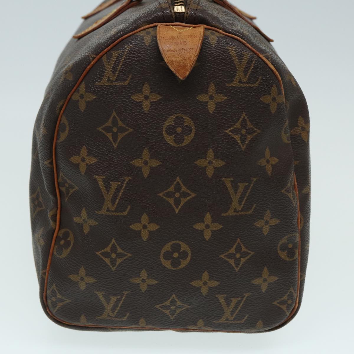 LOUIS VUITTON Monogram Speedy 30 Hand Bag M41526 LV Auth 82462