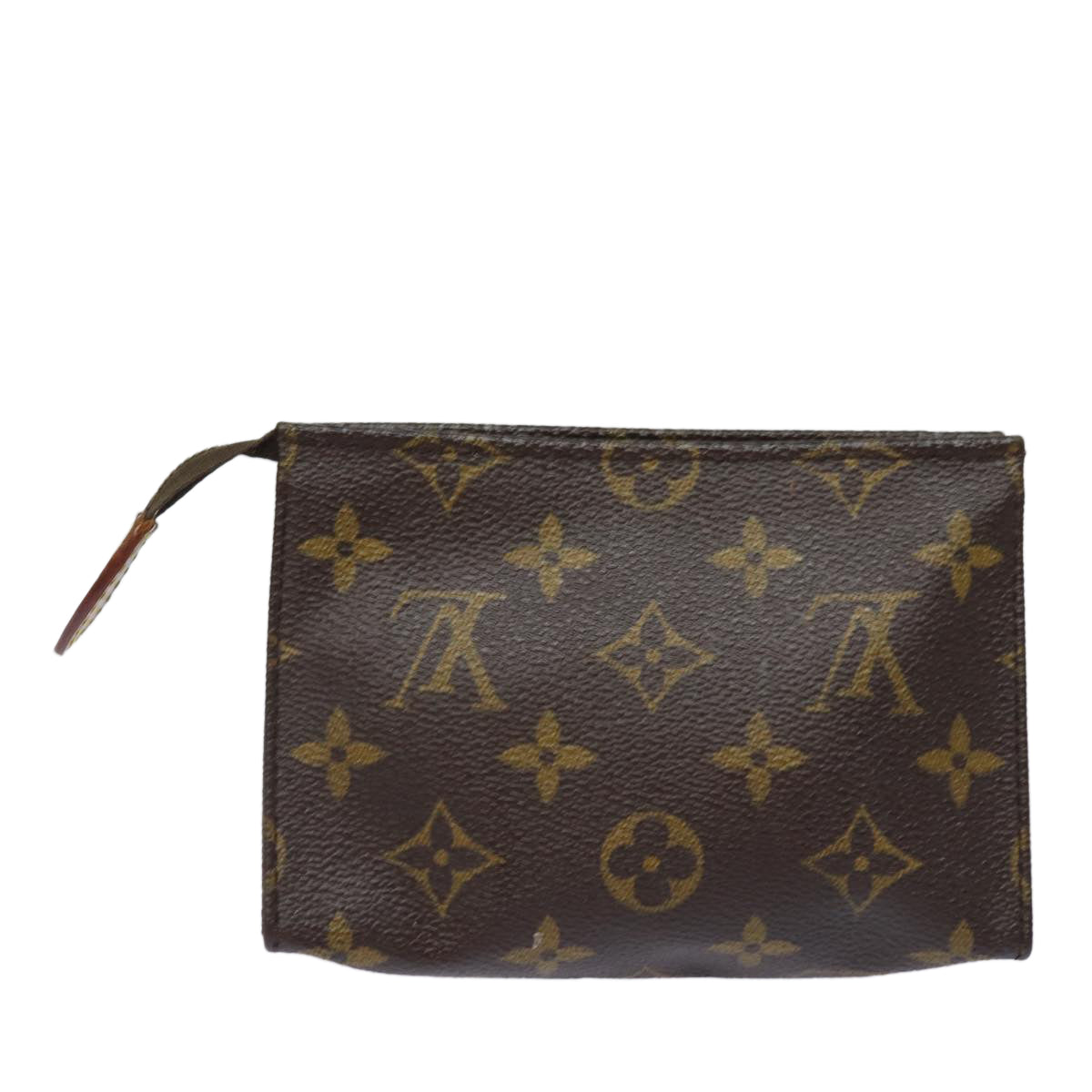 LOUIS VUITTON Monogram Poche Toilette 15 Pouch M47546 LV Auth 82470 - 0