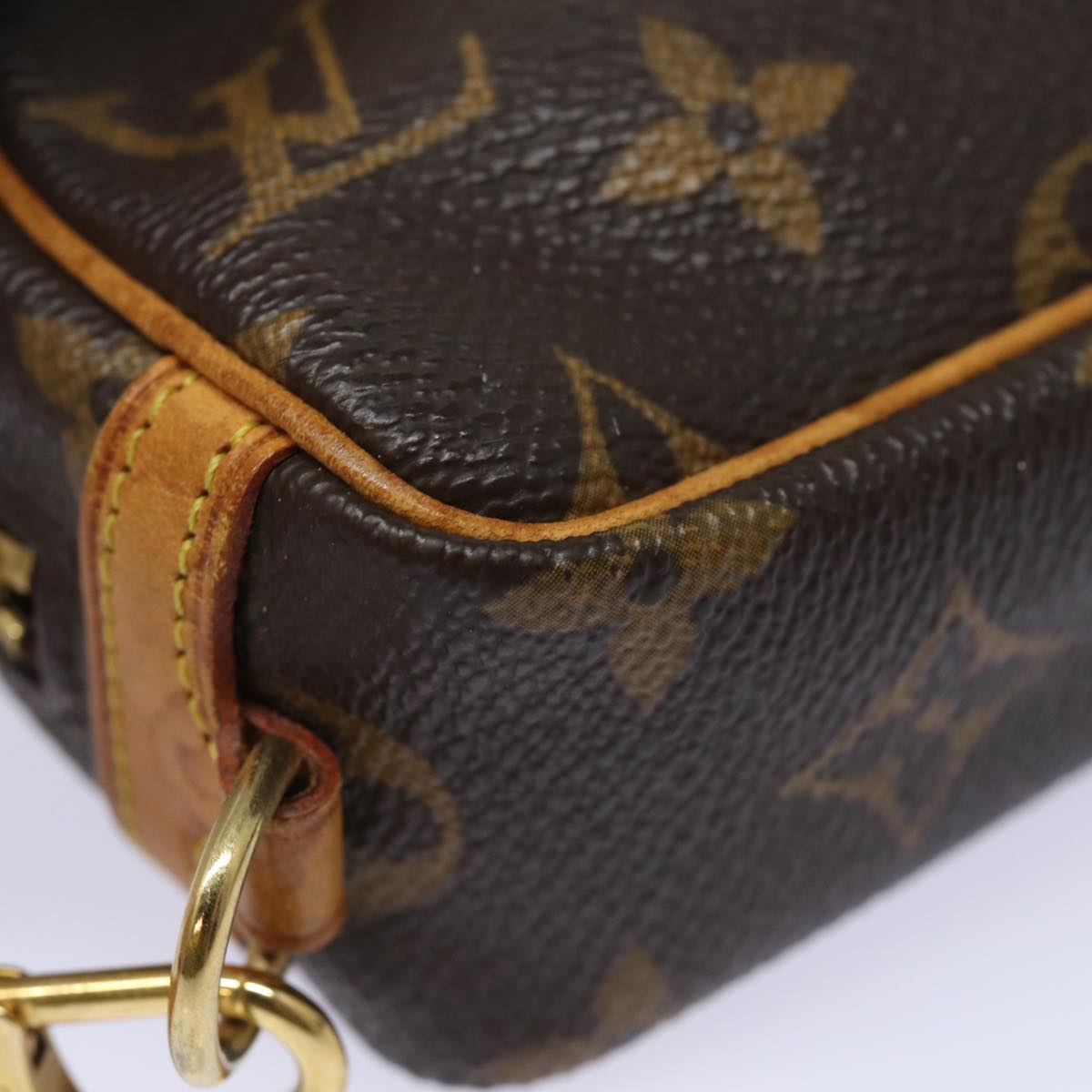 LOUIS VUITTON Monogram Trousse Wapity Pouch M58030 LV Auth 82477