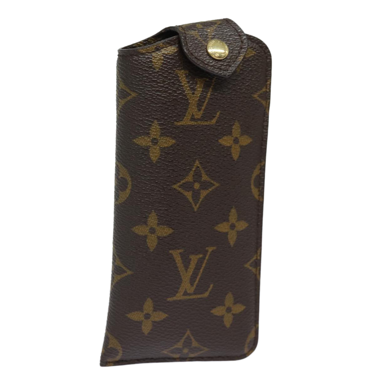 LOUIS VUITTON Monogram Etui Lunette PM Glasses Case M66545 LV Auth 82478