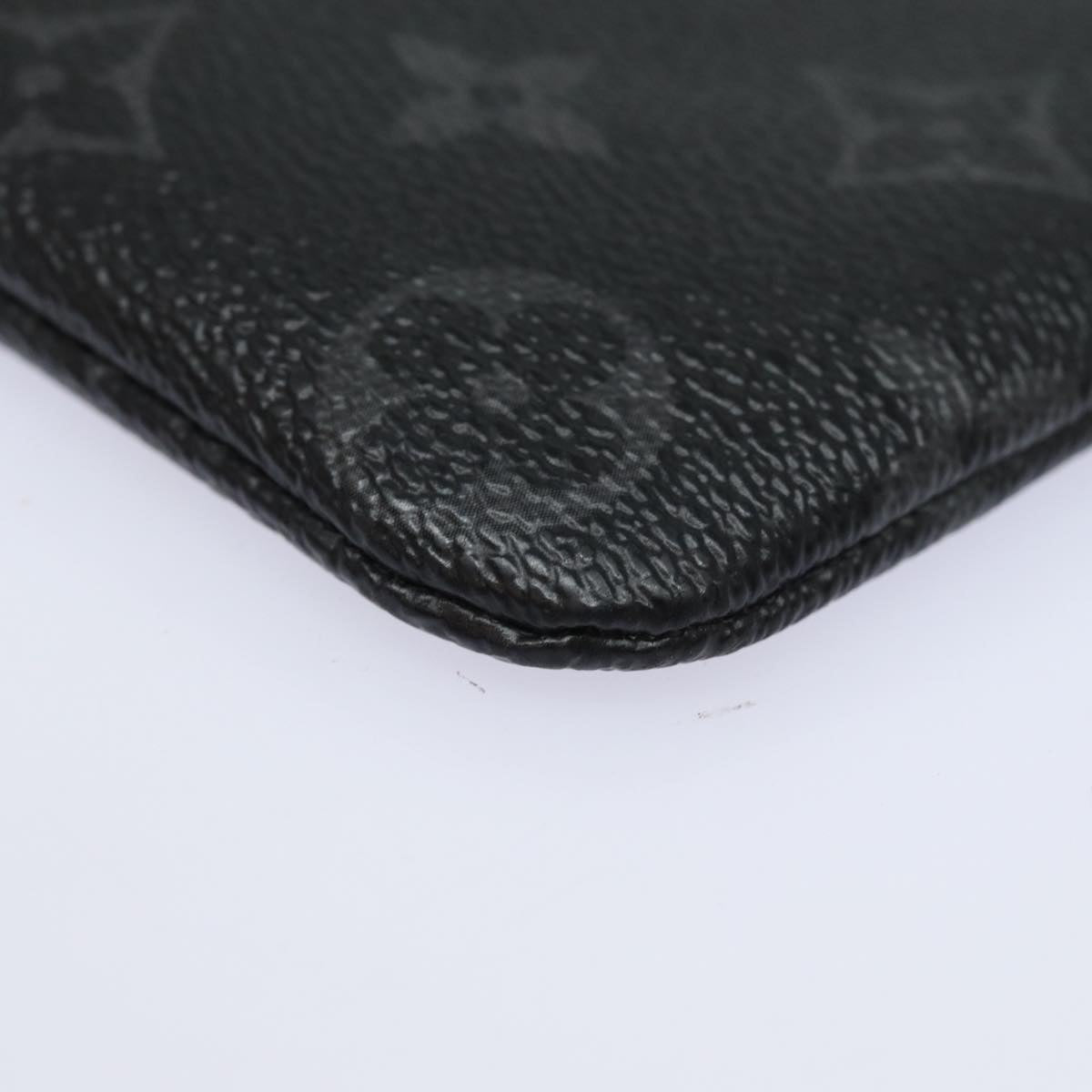 LOUIS VUITTON Monogram Eclipse Fragment iPhone Case M64433 LV Auth 82480