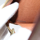 LOUIS VUITTON Epi Pochette Homme Clutch Bag Brown Zipang gold M52528 Auth 82491-12