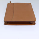 LOUIS VUITTON Epi Pochette Homme Clutch Bag Braun Zipang gold M52528 Auth 82491-4