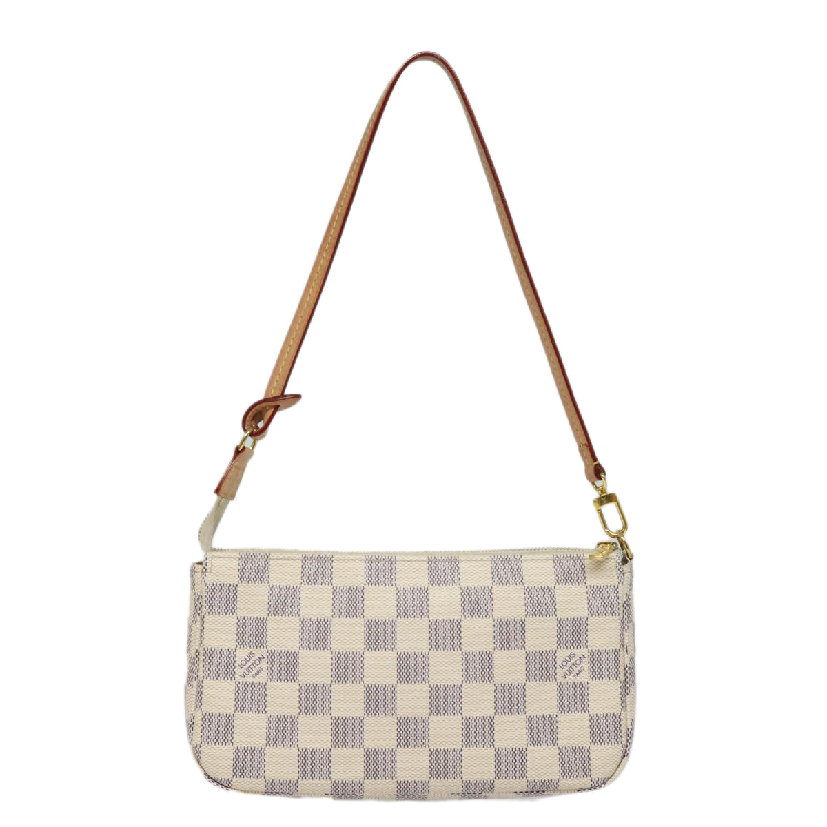 LOUIS VUITTON Damier Azur Pochette Accessoires Pouch N51986 LV Auth 82492SA - 0