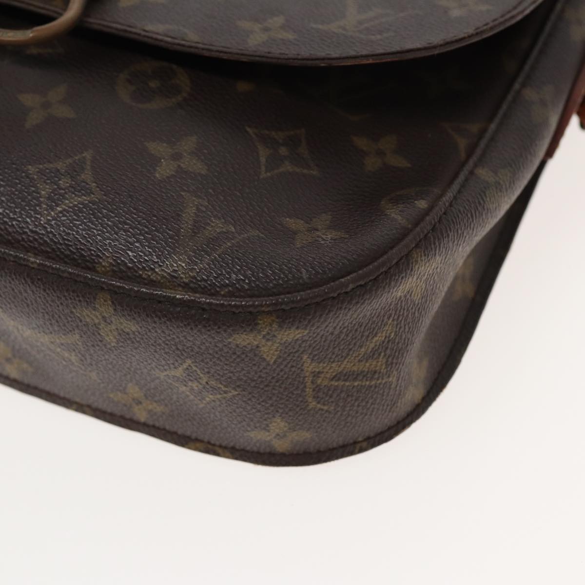 LOUIS VUITTON Monogram Saint Cloud GM Shoulder Bag M51242 LV Auth 82497