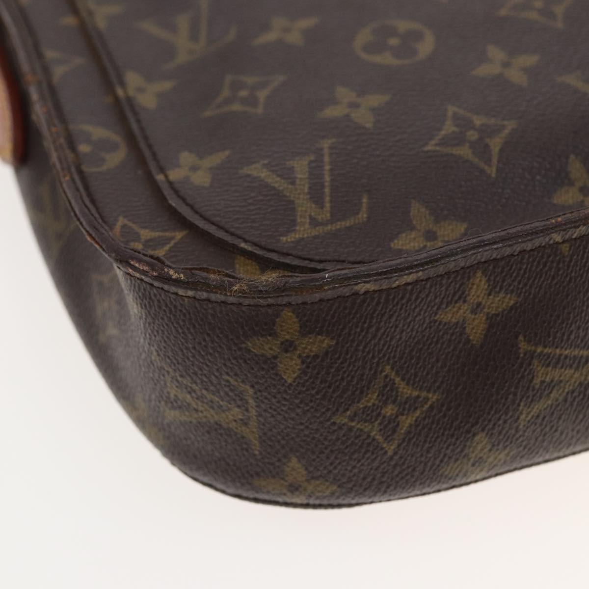 LOUIS VUITTON Monogram Saint Cloud GM Shoulder Bag M51242 LV Auth 82497