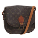 LOUIS VUITTON Monogram Saint Cloud GM Shoulder Bag M51242 LV Auth 82497-1