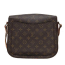 LOUIS VUITTON Monogram Saint Cloud GM Shoulder Bag M51242 LV Auth 82497-2