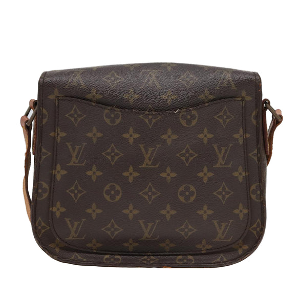 LOUIS VUITTON Monogram Saint Cloud GM Shoulder Bag M51242 LV Auth 82497