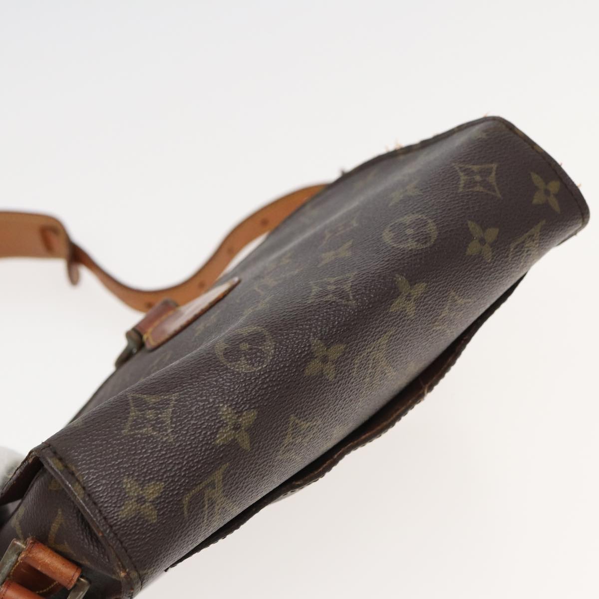 LOUIS VUITTON Monogram Saint Cloud GM Shoulder Bag M51242 LV Auth 82497