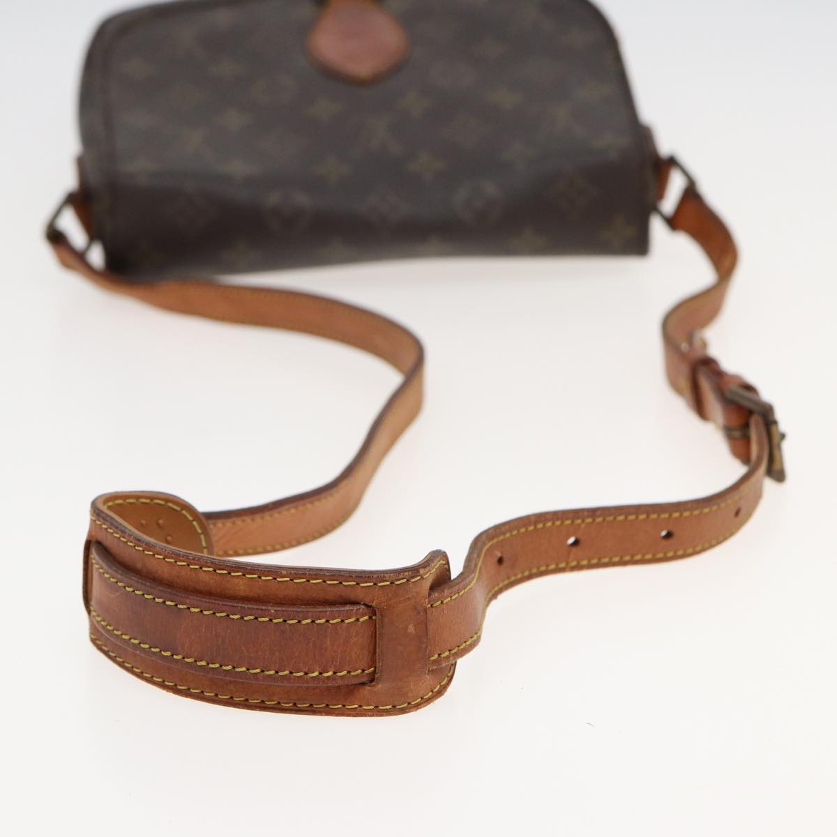 LOUIS VUITTON Monogram Saint Cloud GM Shoulder Bag M51242 LV Auth 82497