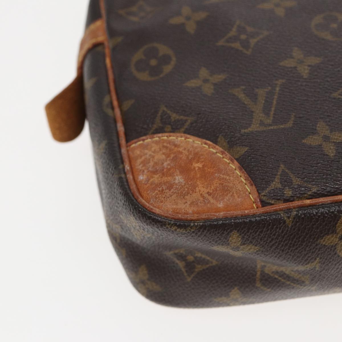 LOUIS VUITTON Monogram Compiegne 28 Clutch Bag M51845 LV Auth 82501