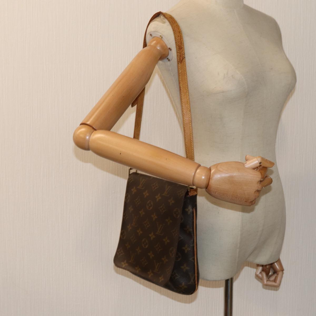 LOUIS VUITTON Monogram Musette Salsa Short Shoulder Bag M51258 LV Auth 82502