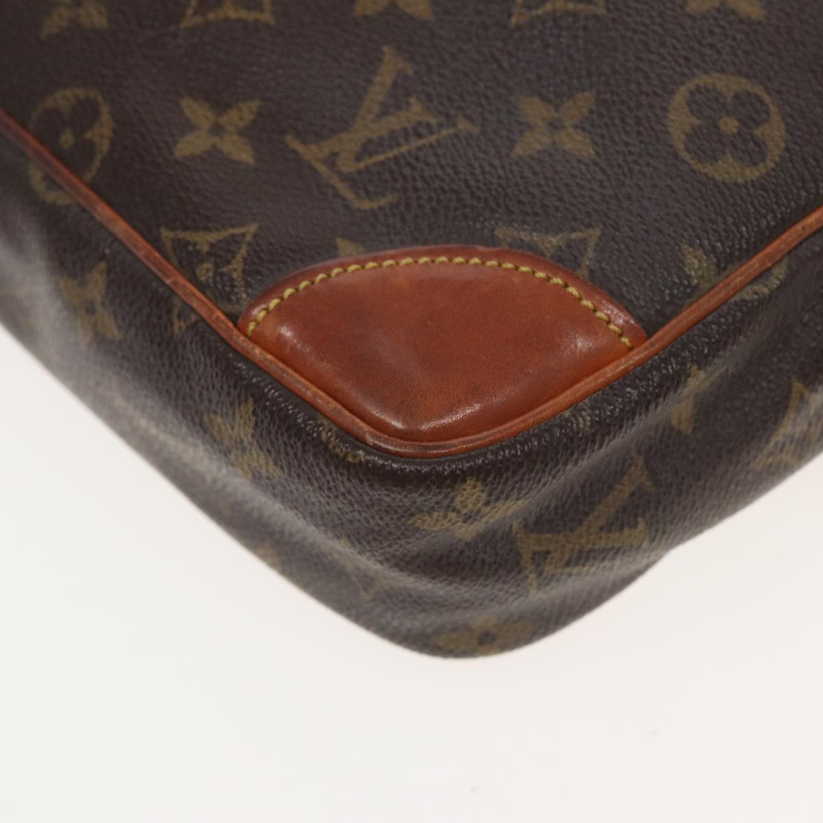 LOUIS VUITTON Monogram Compiegne 28 Clutch Bag M51845 LV Auth 82504