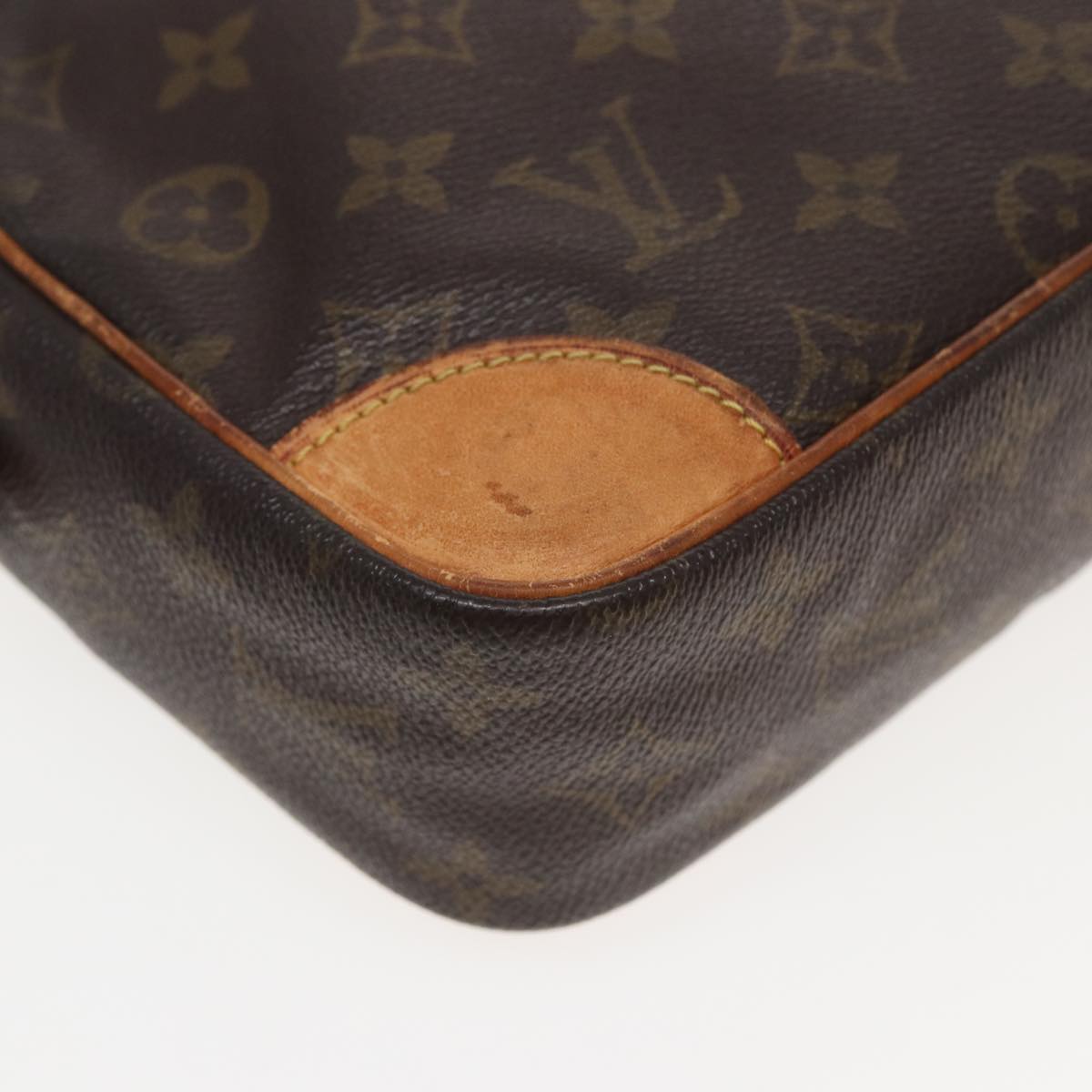 LOUIS VUITTON Monogram Compiegne 28 Clutch Bag M51845 LV Auth 82505