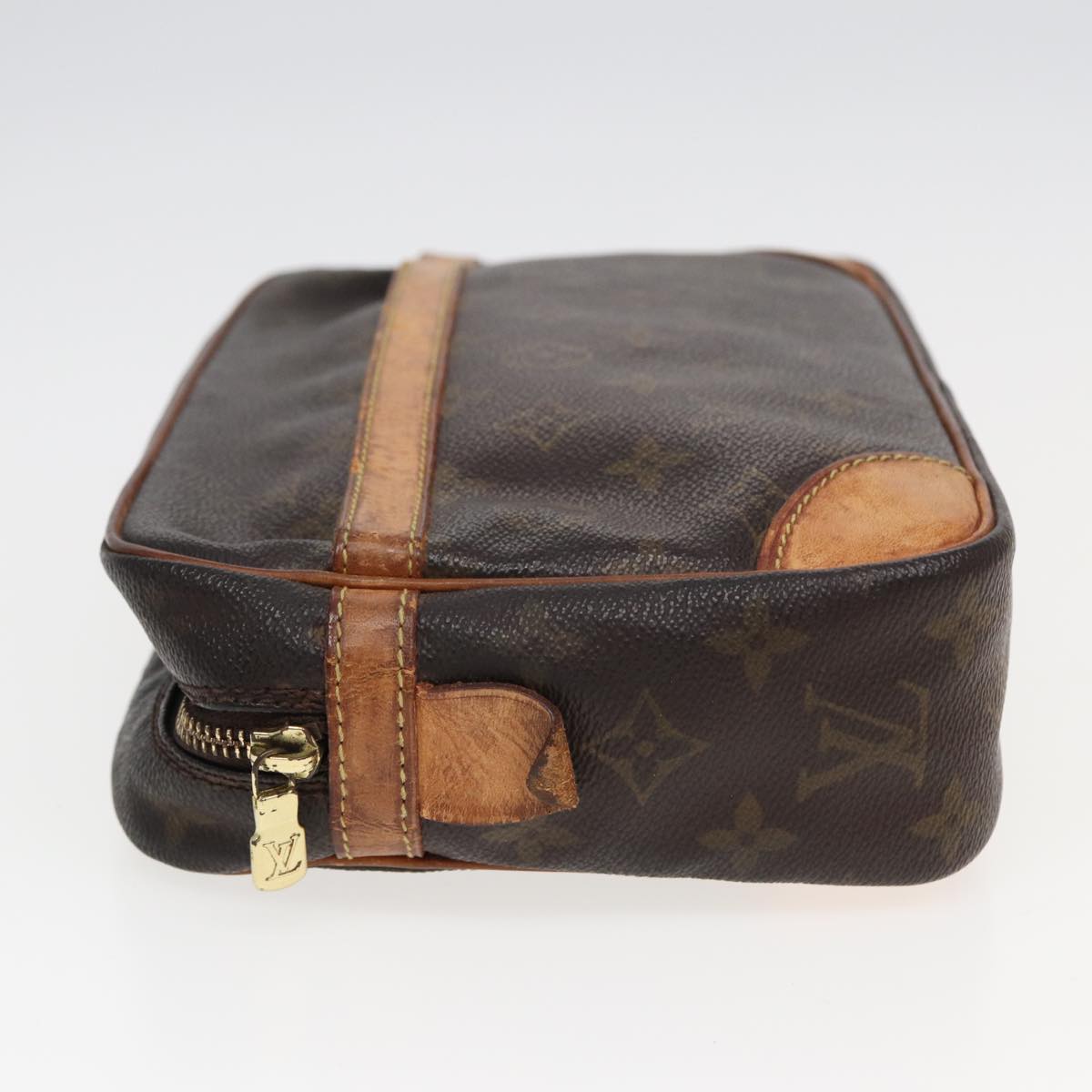 LOUIS VUITTON Monogram Compiegne 28 Clutch Bag M51845 LV Auth 82505