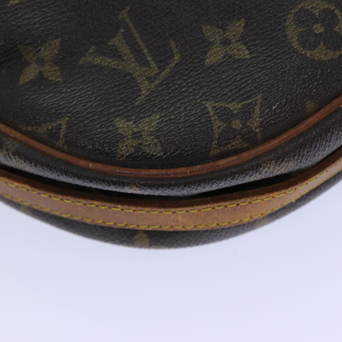 LOUIS VUITTON Monogram Jeune Fille MM Shoulder Bag M51226 LV Auth 82513