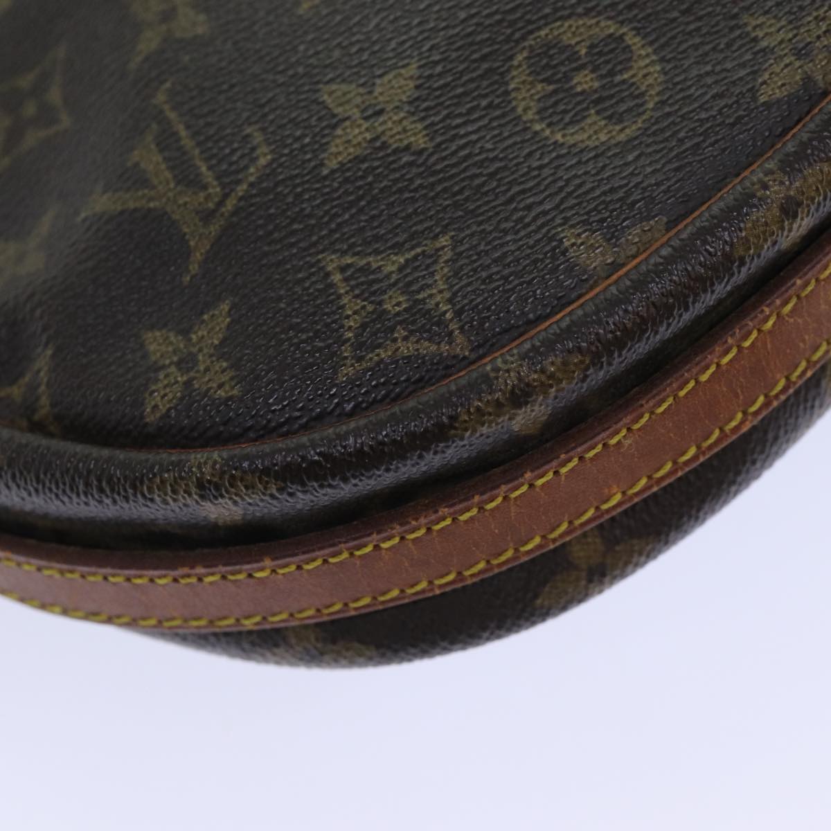 LOUIS VUITTON Monogram Jeune Fille MM Shoulder Bag M51226 LV Auth 82513