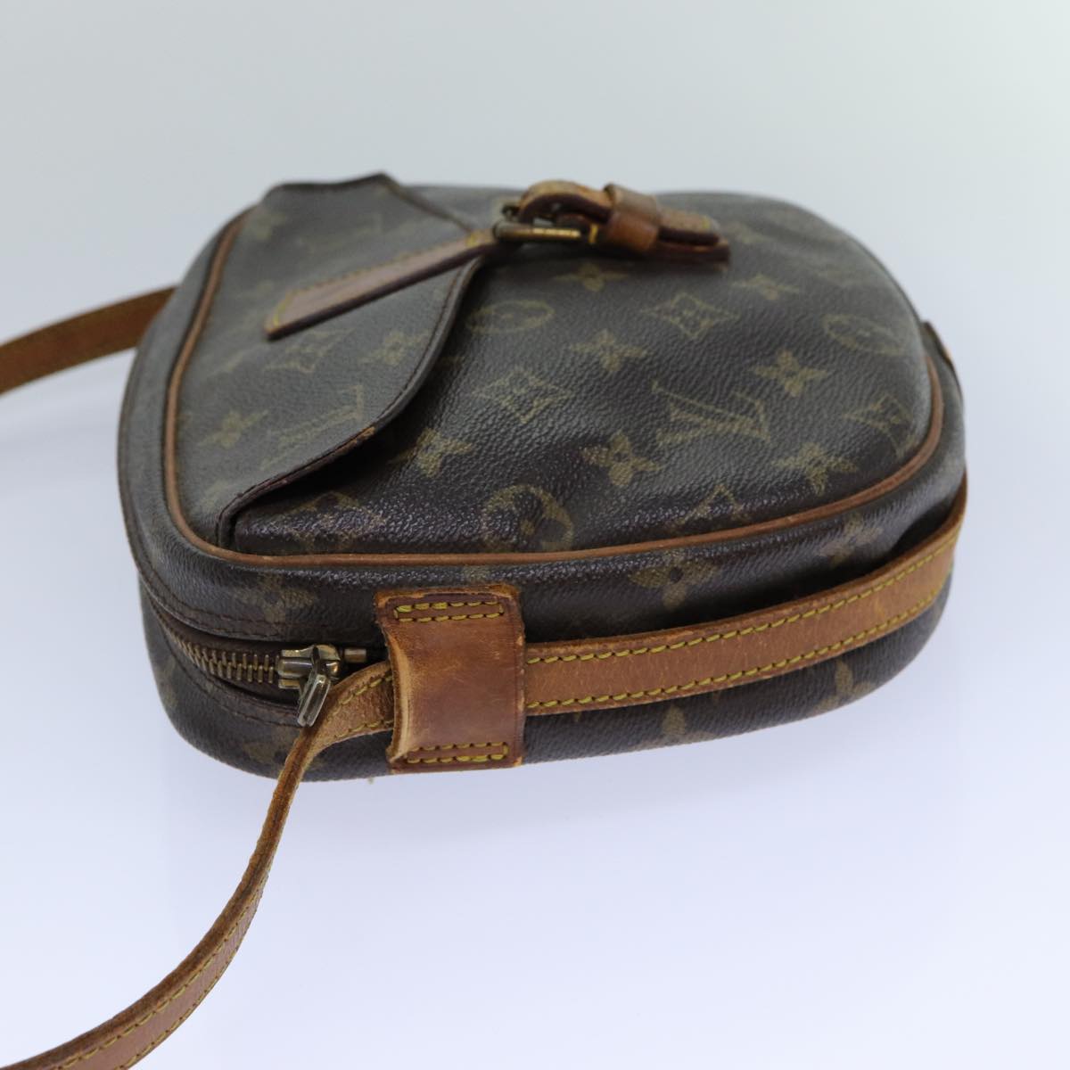 LOUIS VUITTON Monogram Jeune Fille MM Shoulder Bag M51226 LV Auth 82513