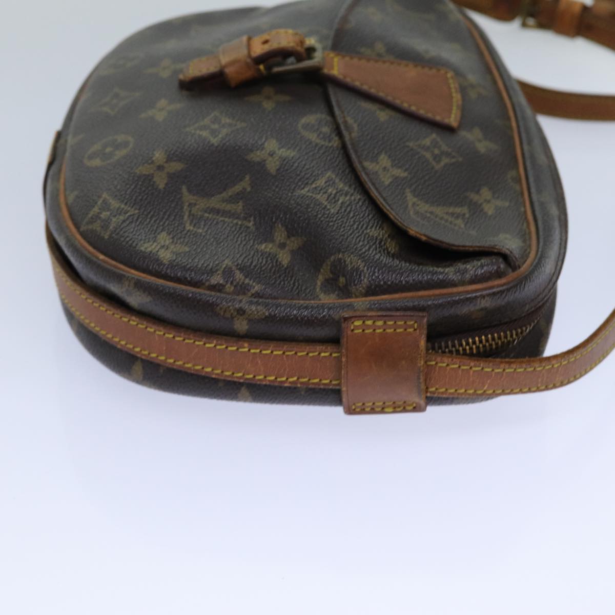 LOUIS VUITTON Monogram Jeune Fille MM Shoulder Bag M51226 LV Auth 82513