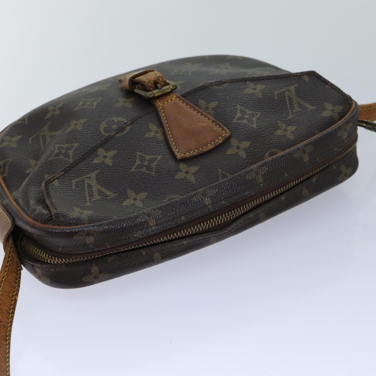 LOUIS VUITTON Monogram Jeune Fille MM Shoulder Bag M51226 LV Auth 82513