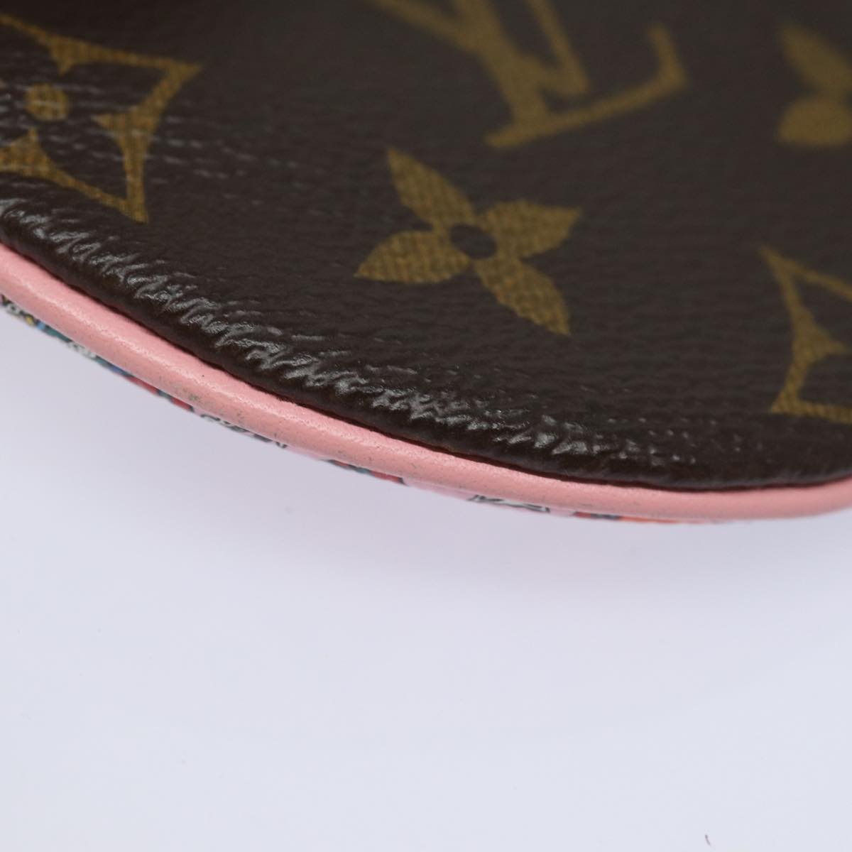 LOUIS VUITTON Monogram Porte Monnaie Round Coin case Vivienne M69757 Auth 82515