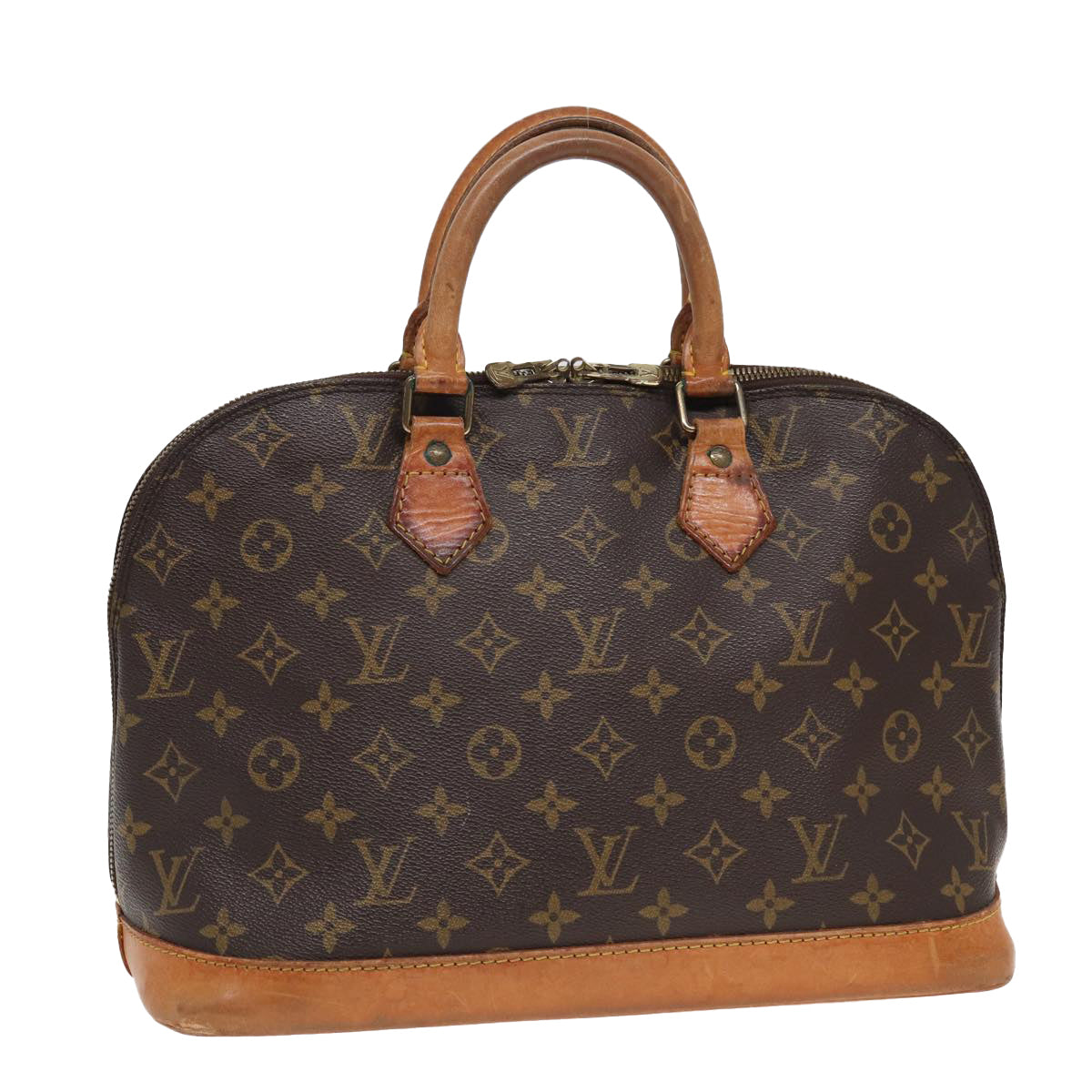 LOUIS VUITTON Monogram Alma Hand Bag M51130 LV Auth 82516