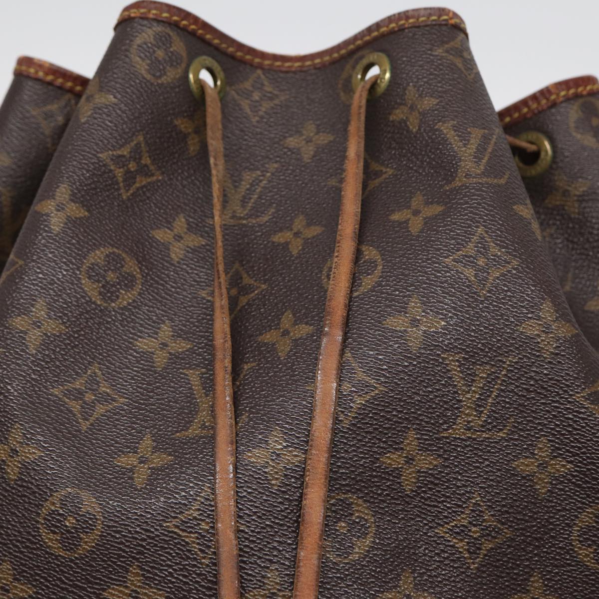 LOUIS VUITTON Monogram Noe Shoulder Bag M42224 LV Auth 82527