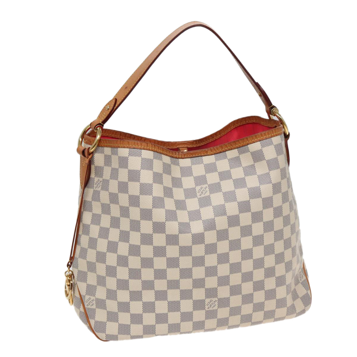 LOUIS VUITTON Damier Azur Delightful PM Shoulder Bag N41447 LV Auth 82538