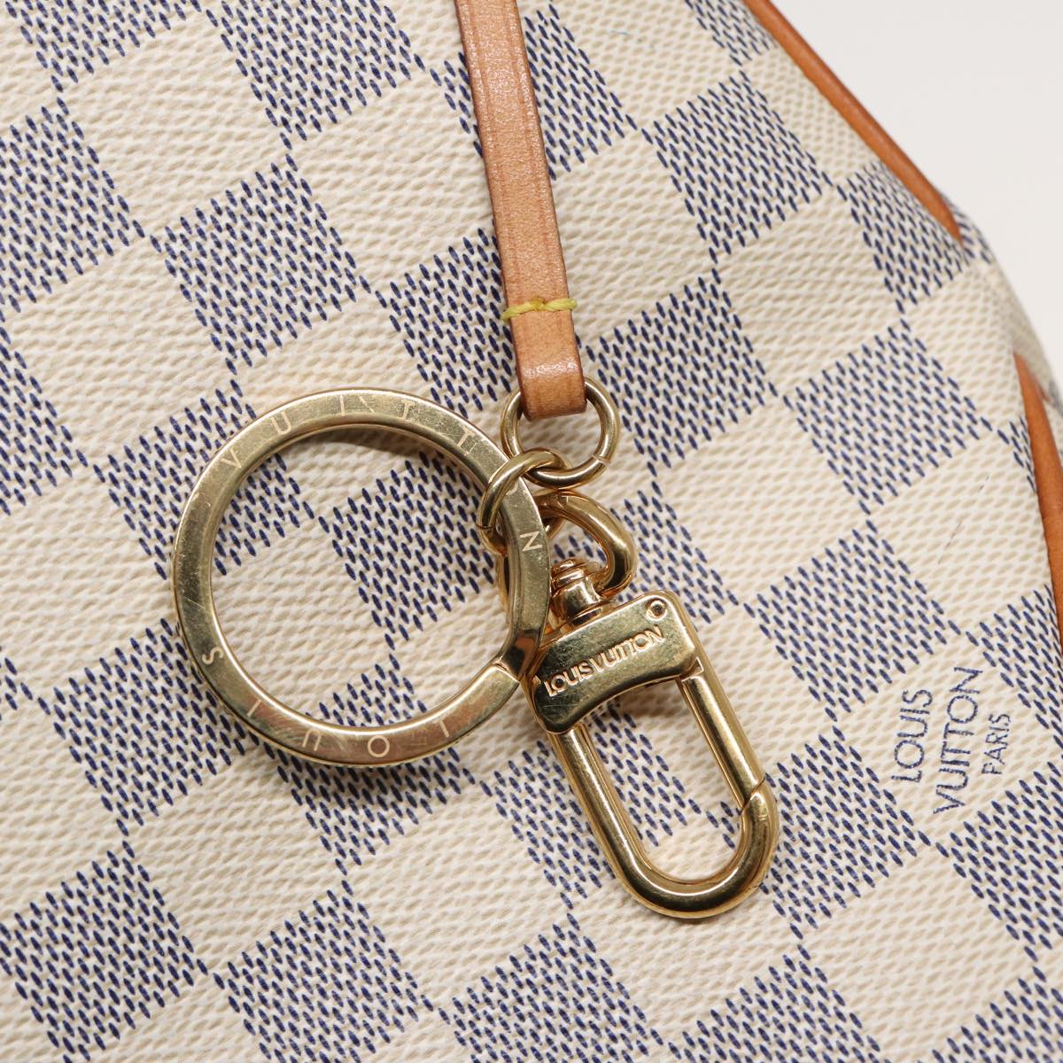 LOUIS VUITTON Damier Azur Delightful PM Shoulder Bag N41447 LV Auth 82538