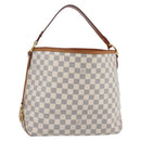 LOUIS VUITTON Damier Azur Delightful PM Shoulder Bag N41447 LV Auth 82538-1
