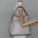 LOUIS VUITTON Damier Azur Delightful PM Shoulder Bag N41447 LV Auth 82538-23