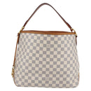 LOUIS VUITTON Damier Azur Delightful PM Shoulder Bag N41447 LV Auth 82538-2