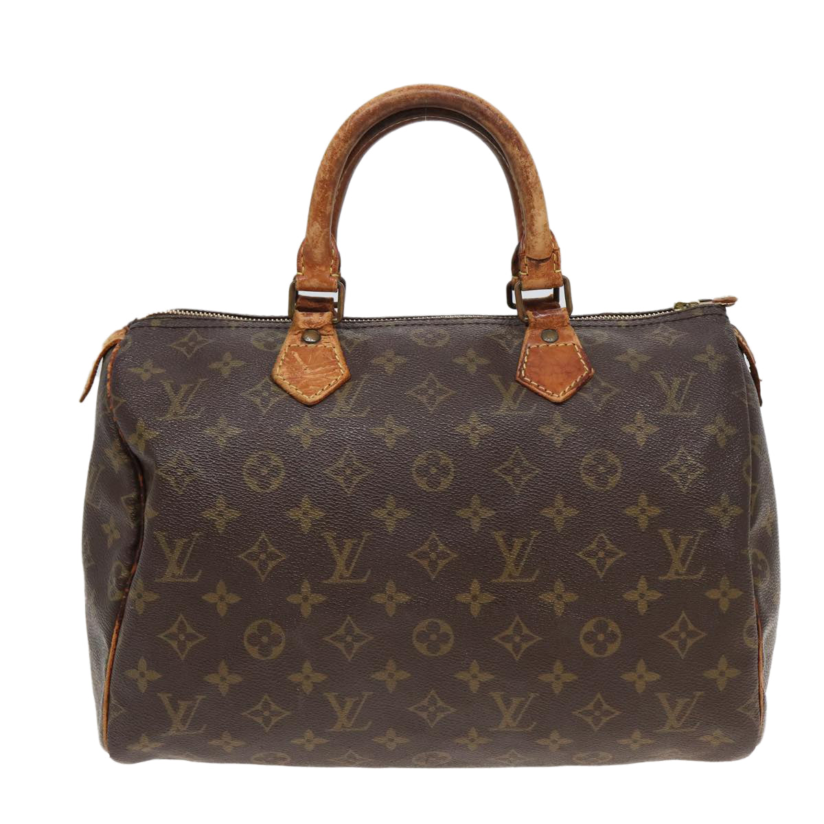 LOUIS VUITTON Monogram Speedy 30 Hand Bag M41526 LV Auth 82545