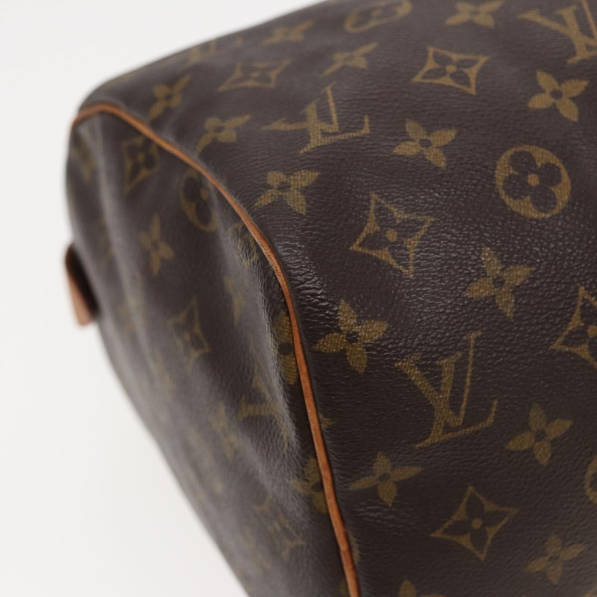 LOUIS VUITTON Monogram Speedy 30 Hand Bag M41526 LV Auth 82546