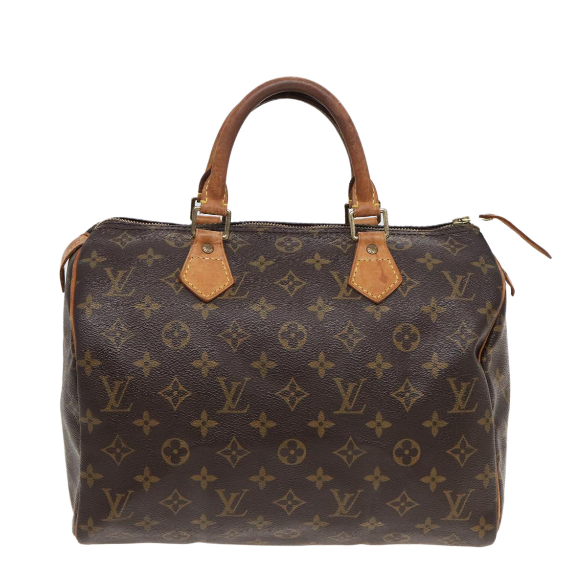 LOUIS VUITTON Monogram Speedy 30 Hand Bag M41526 LV Auth 82546