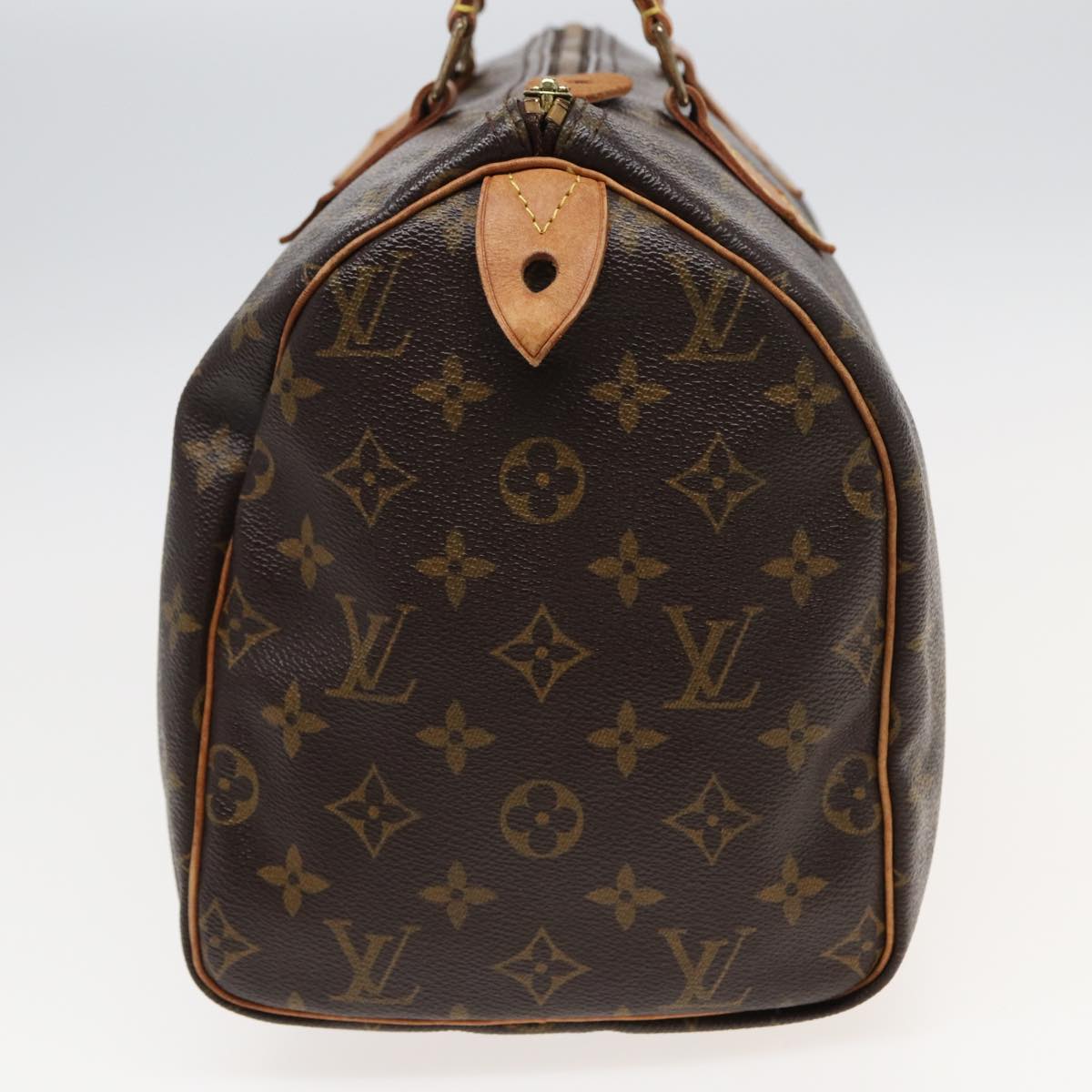 LOUIS VUITTON Monogram Speedy 30 Hand Bag M41526 LV Auth 82546