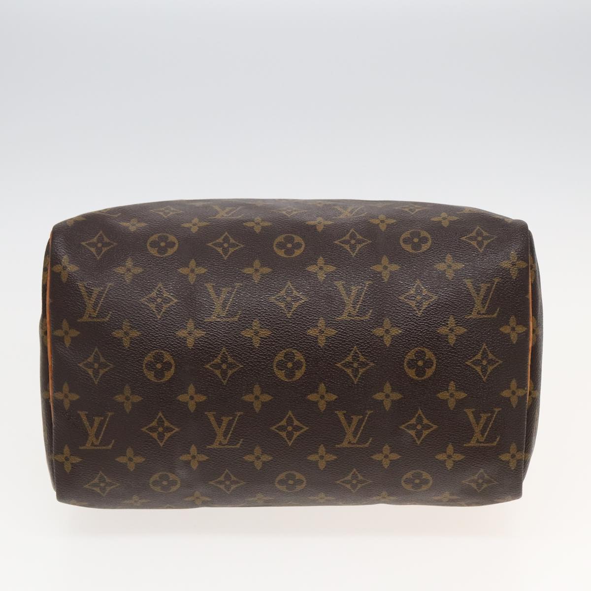 LOUIS VUITTON Monogram Speedy 30 Hand Bag M41526 LV Auth 82546