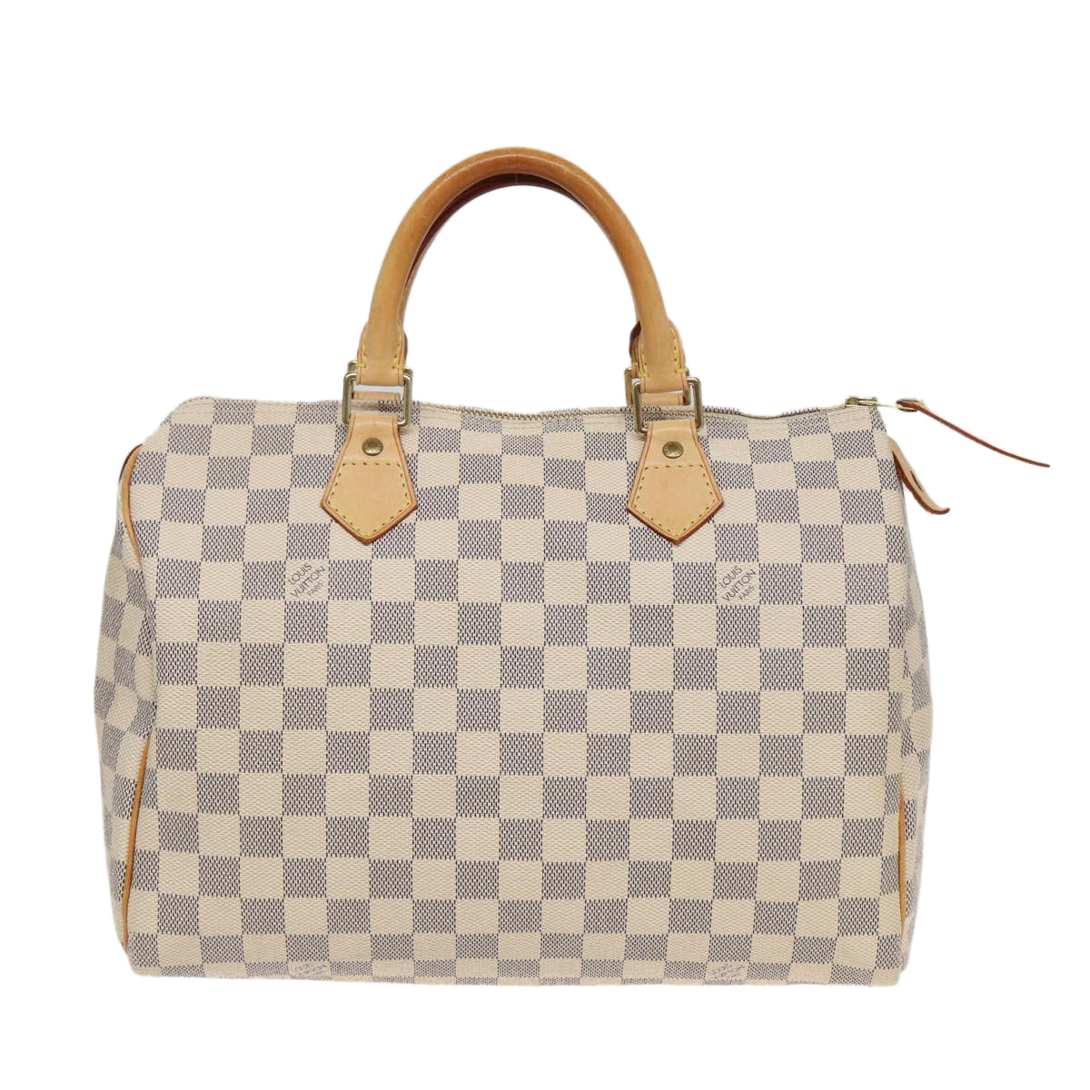 LOUIS VUITTON Damier Azur Speedy 30 Hand Bag N41533 LV Auth 82547