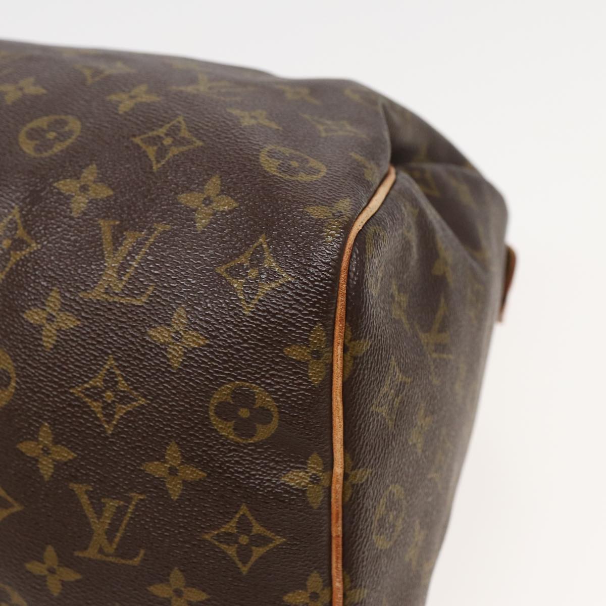 LOUIS VUITTON Monogram Speedy 35 Hand Bag M41524 LV Auth 82548