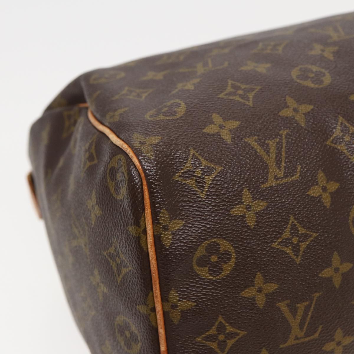 LOUIS VUITTON Monogram Speedy 35 Hand Bag M41524 LV Auth 82548