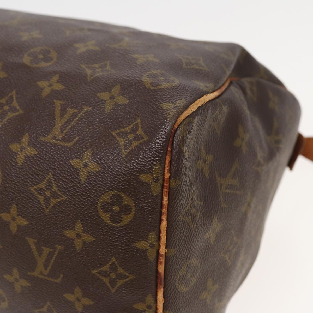 LOUIS VUITTON Monogram Speedy 35 Hand Bag M41524 LV Auth 82549