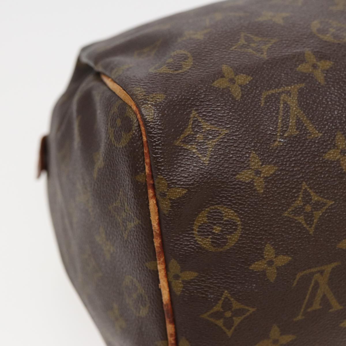 LOUIS VUITTON Monogram Speedy 35 Hand Bag M41524 LV Auth 82549