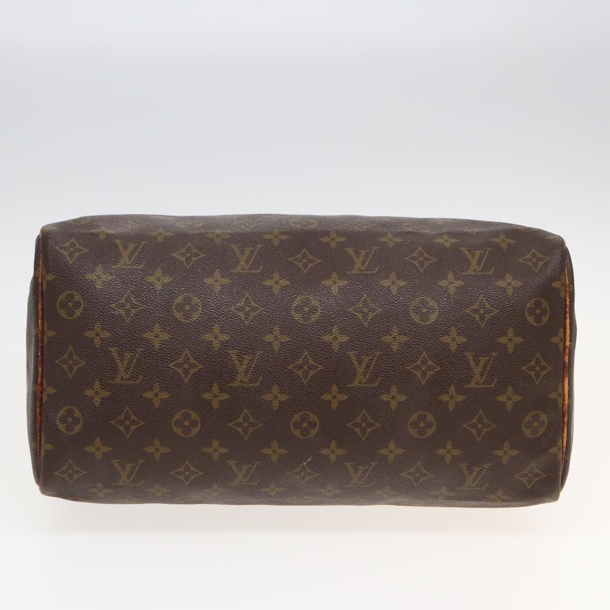 LOUIS VUITTON Monogram Speedy 35 Hand Bag M41524 LV Auth 82549